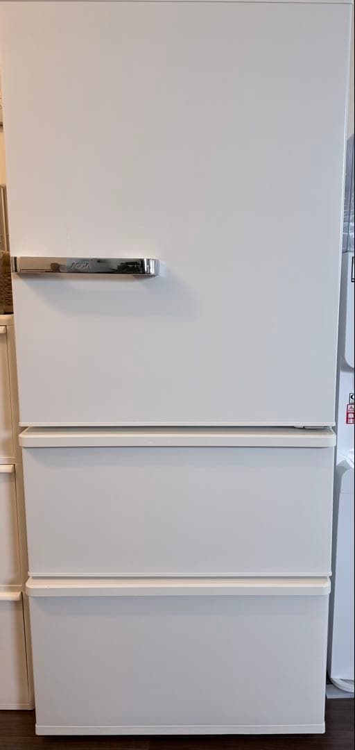 AQUA 3ドア冷蔵庫 ホワイト