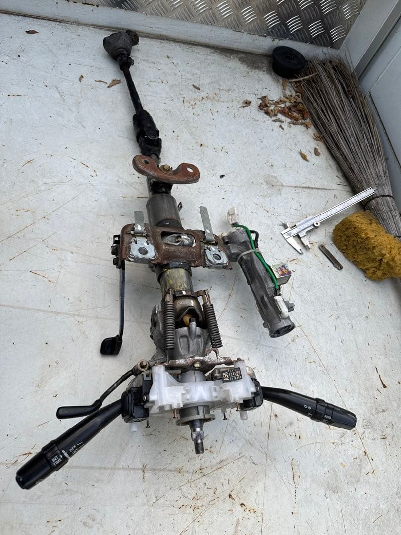 jzx100 純正　ステアリング　コラムシャフト　ギアボックス　ギヤボックス