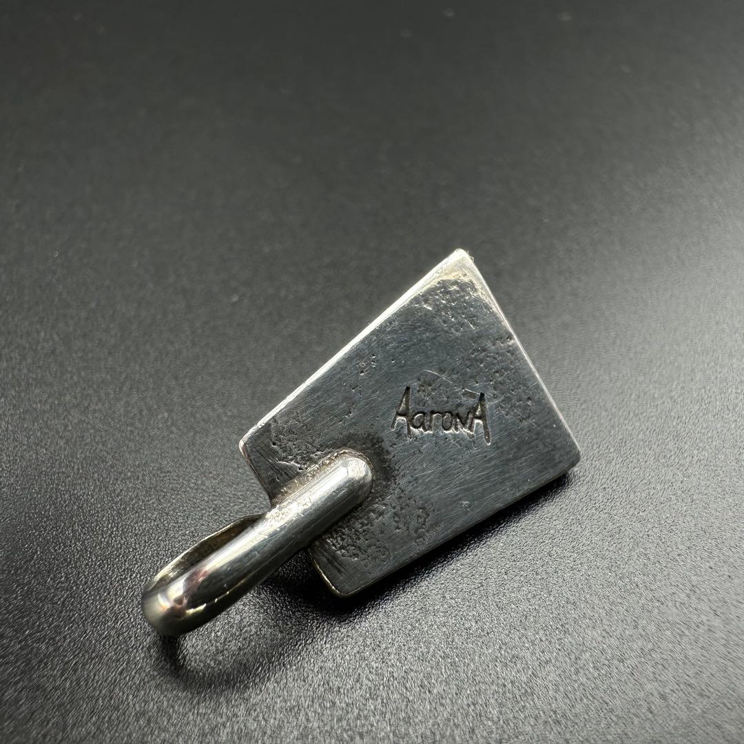 専用Aaron Anderson　ペンダント　金ベゼル　ハイグレードターコイズ