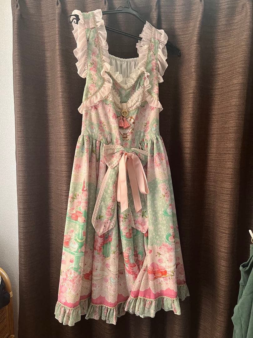 BABY様SA・KU・RA Cafe à la mode柄オリエンタルJSK