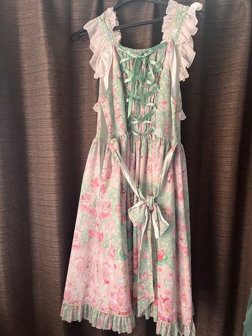 BABY様SA・KU・RA Cafe à la mode柄オリエンタルJSK