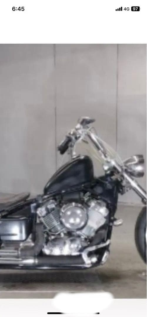 ドラッグスター400 スポタン　傷あり