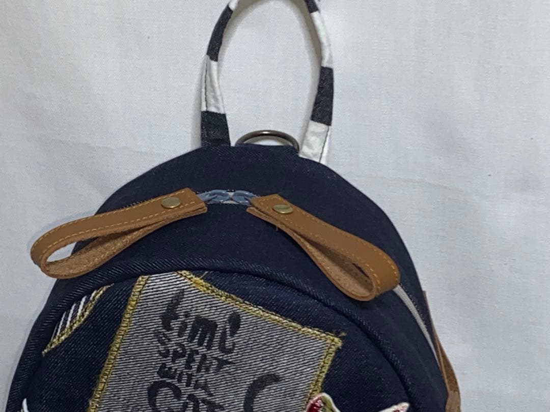 しいねちゃんページ　黒ネコ☆リュック対応☆ワンショルダーバッグ