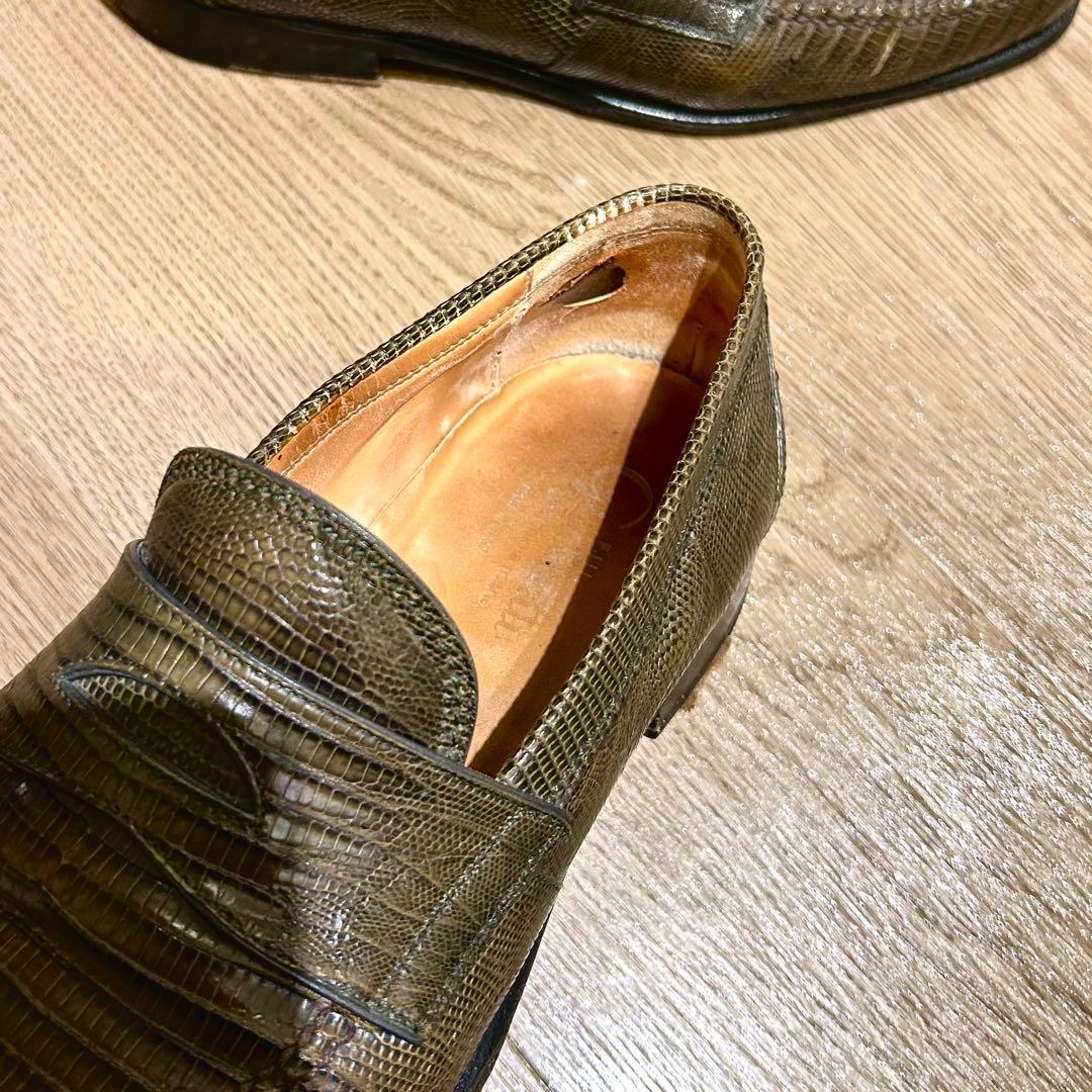 F.LLI Giacometti / リザードローファー