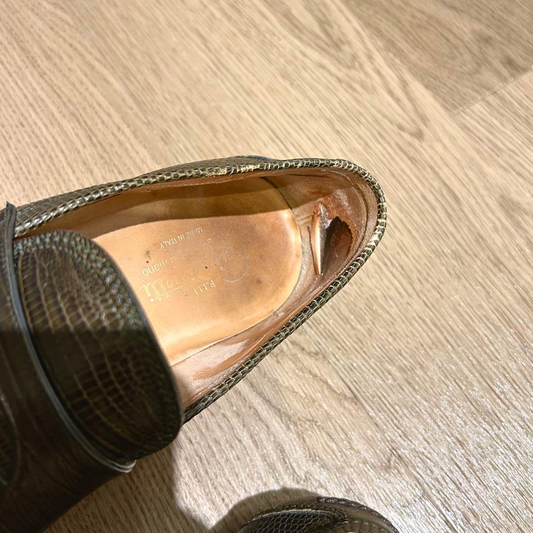 F.LLI Giacometti / リザードローファー