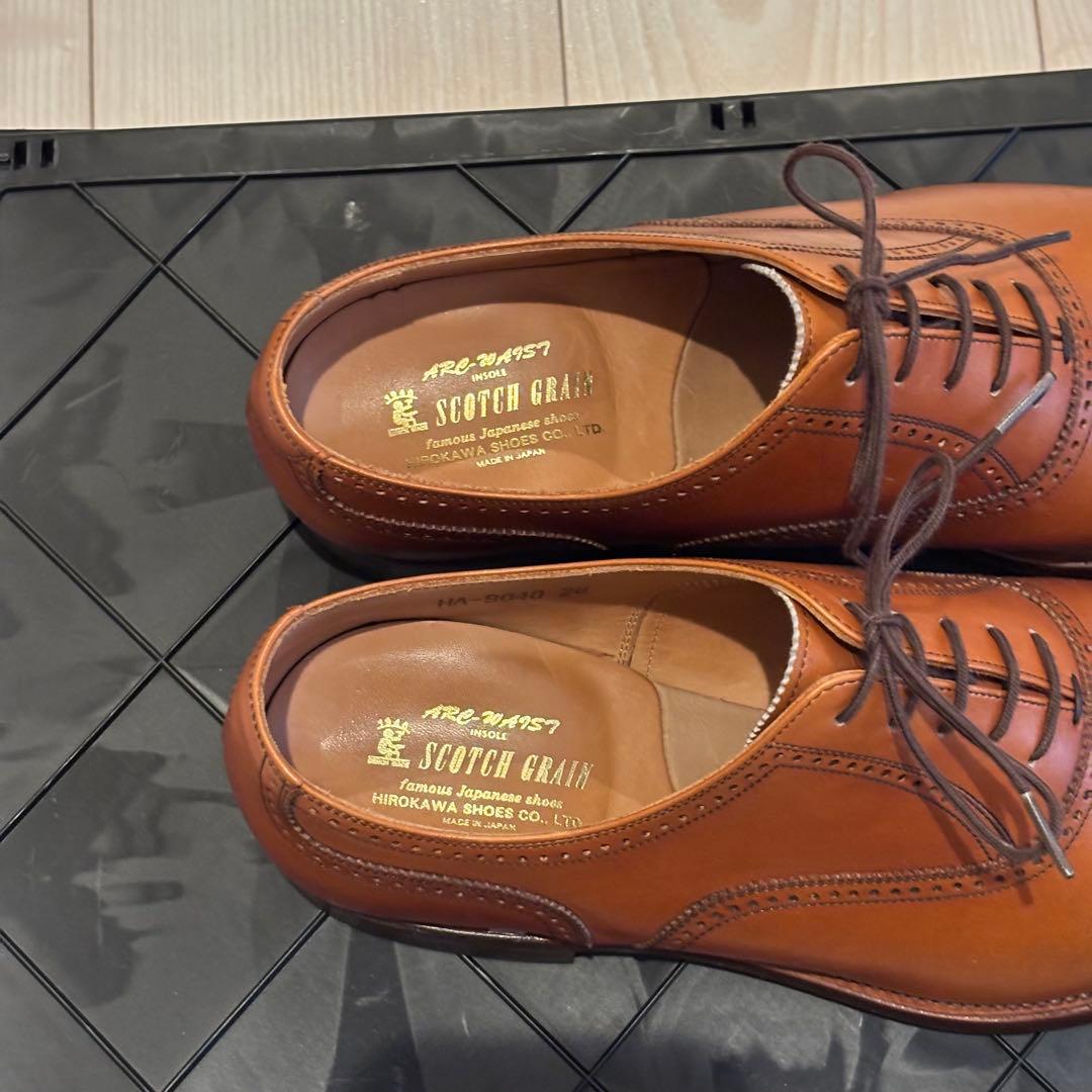 スコッチグレイン 匠 26cm ミディアムブラウン hirokawa