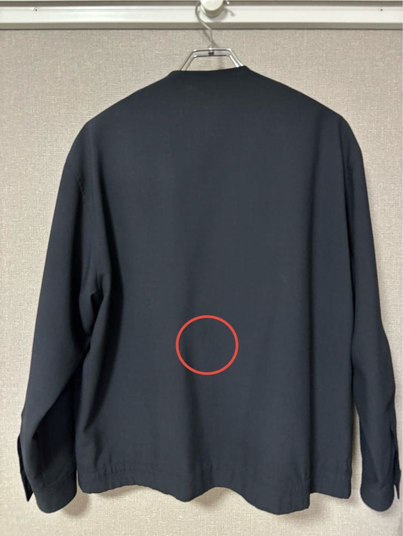 ノーカラージャケット　YVES SAINT LAURENT