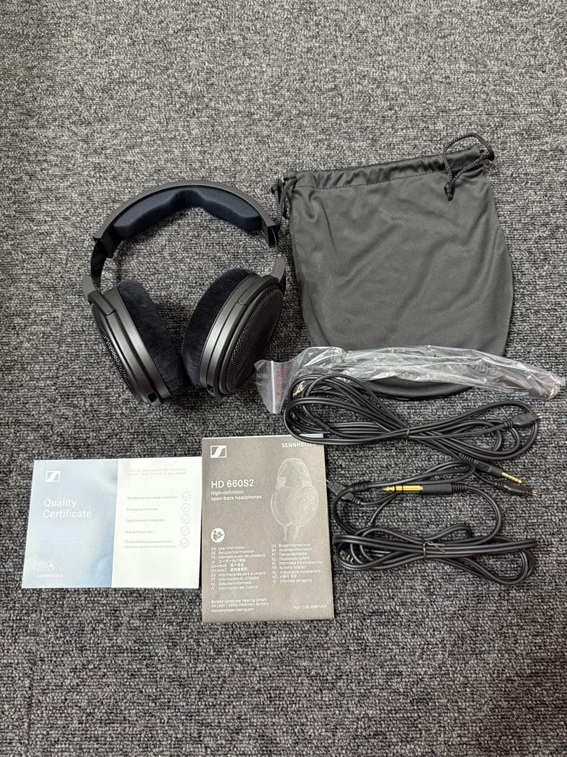 ゼンハイザー Sennheiser ヘッドホン 有線 HD 660S2 ブラック