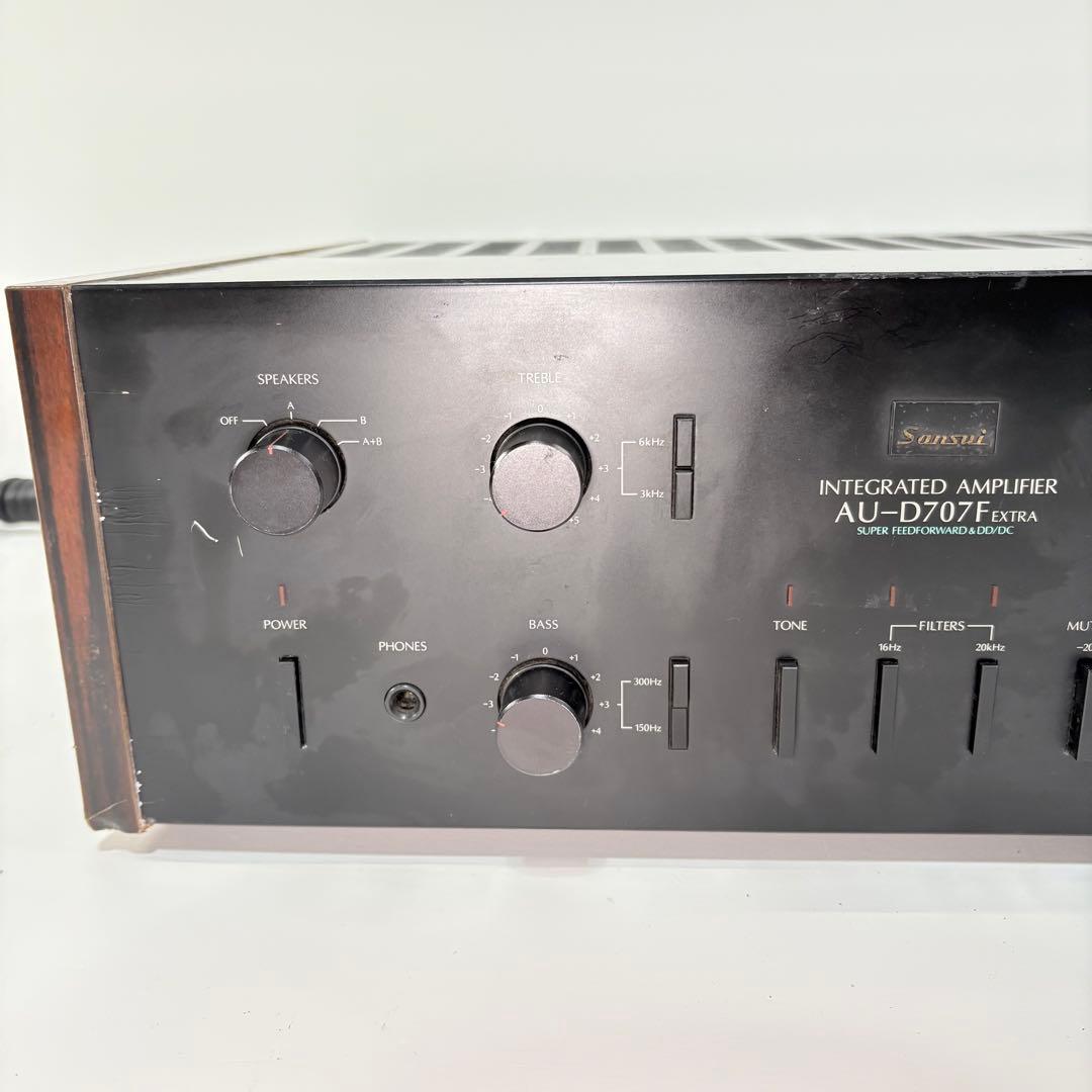 【完動品】 SANSUI AU-D707F プリメインアンプ(2076)