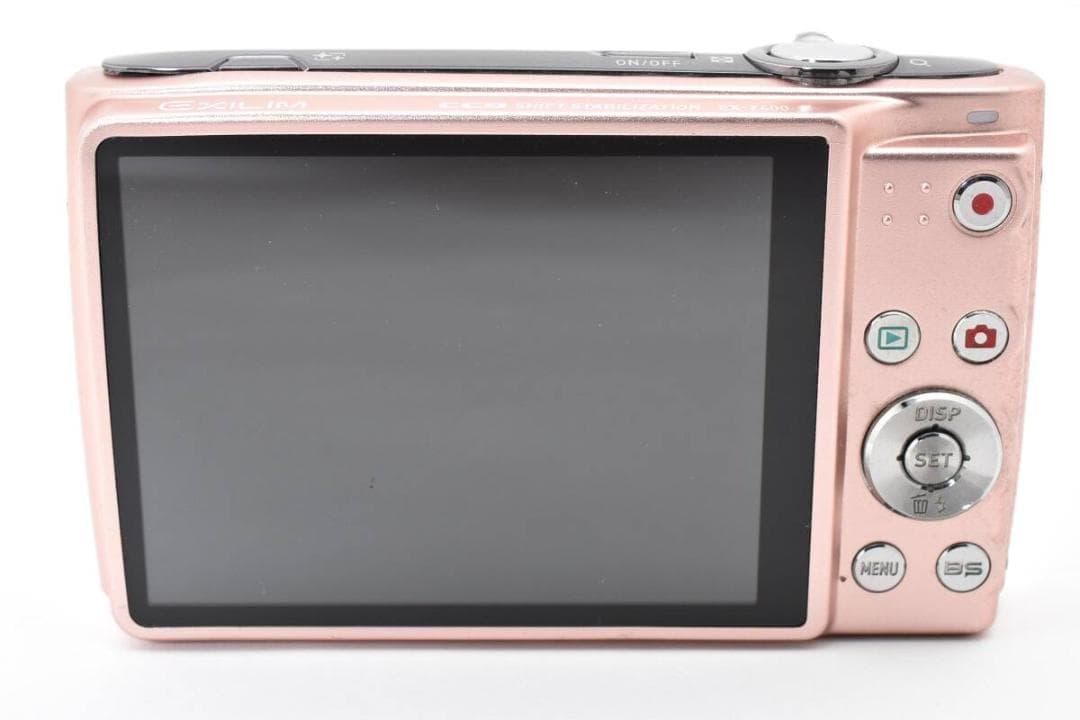 美品 カシオ　CASIO EXILIM EX-Z400 ピンク ＃A382