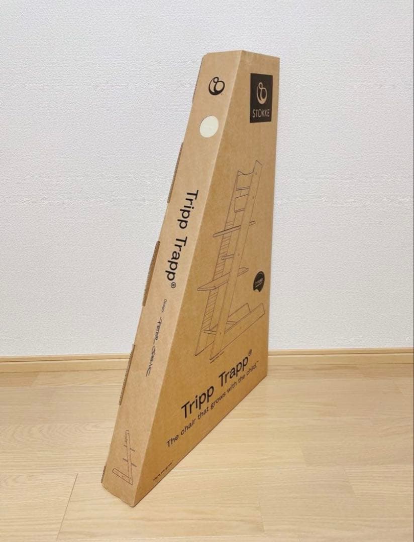 【８日まで】ストッケ　トリップトラップ　ナチュラル　チェア　椅子　ベビーチェア