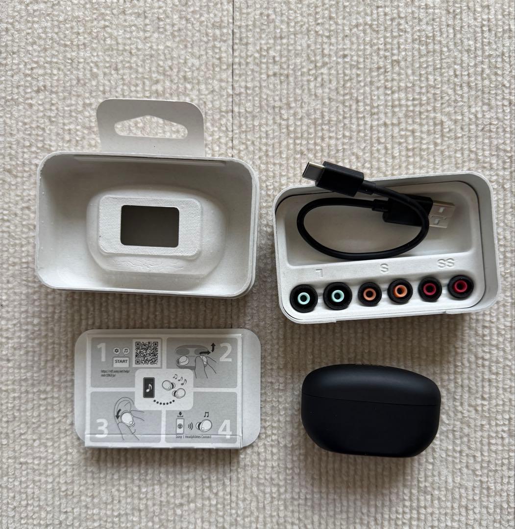 SONY WF-1000XM5 ワイヤレス　ヘッドセット　（ブラック）