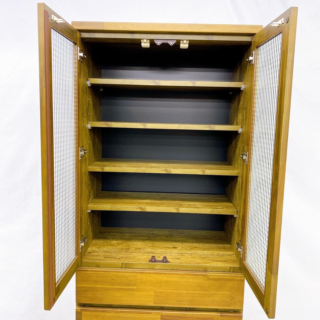 【展示未使用品】株式会社サン ポッパーS 食器棚 キャビネット