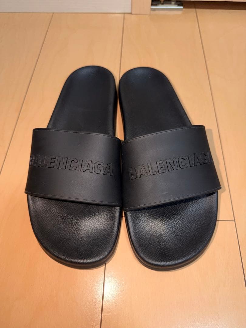 BALENCIAGA スライドサンダル ブラック28.0