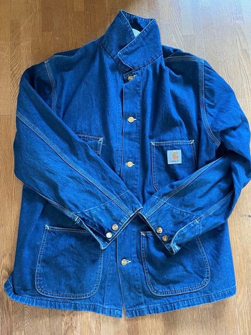 80‘s〜90‘s Carhartt デニム カバーオール カーハートUSメイド