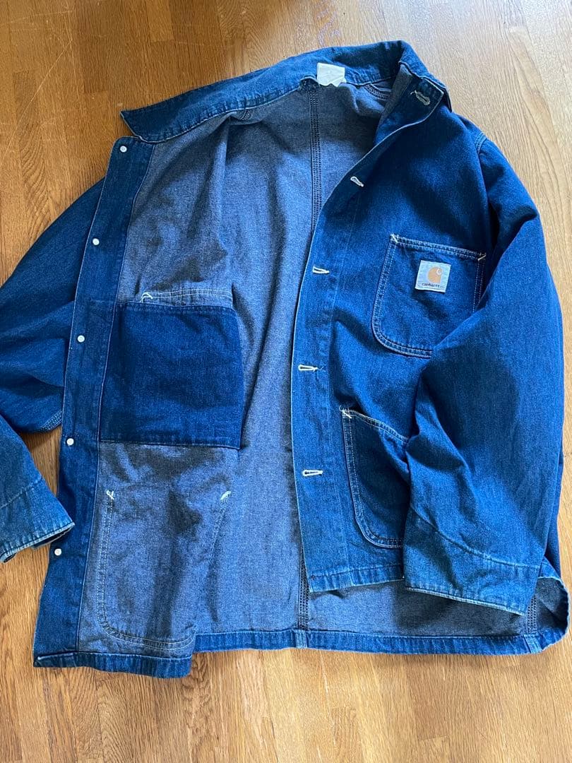 80‘s〜90‘s Carhartt デニム カバーオール カーハートUSメイド