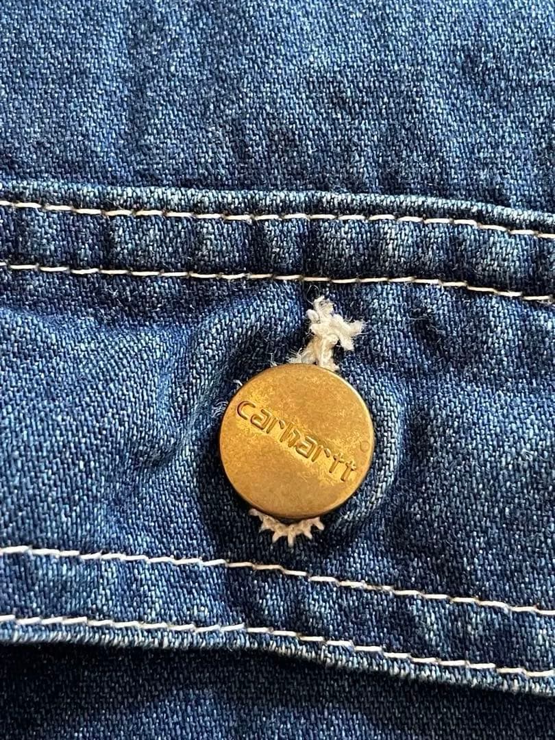 80‘s〜90‘s Carhartt デニム カバーオール カーハートUSメイド