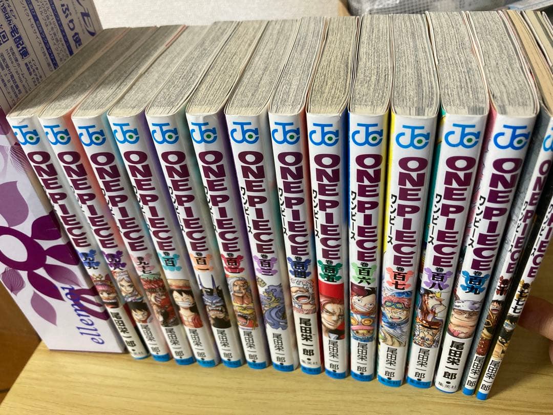 ONE PIECE ほぼ全巻セット　1巻〜109巻　千巻.七七七巻付き