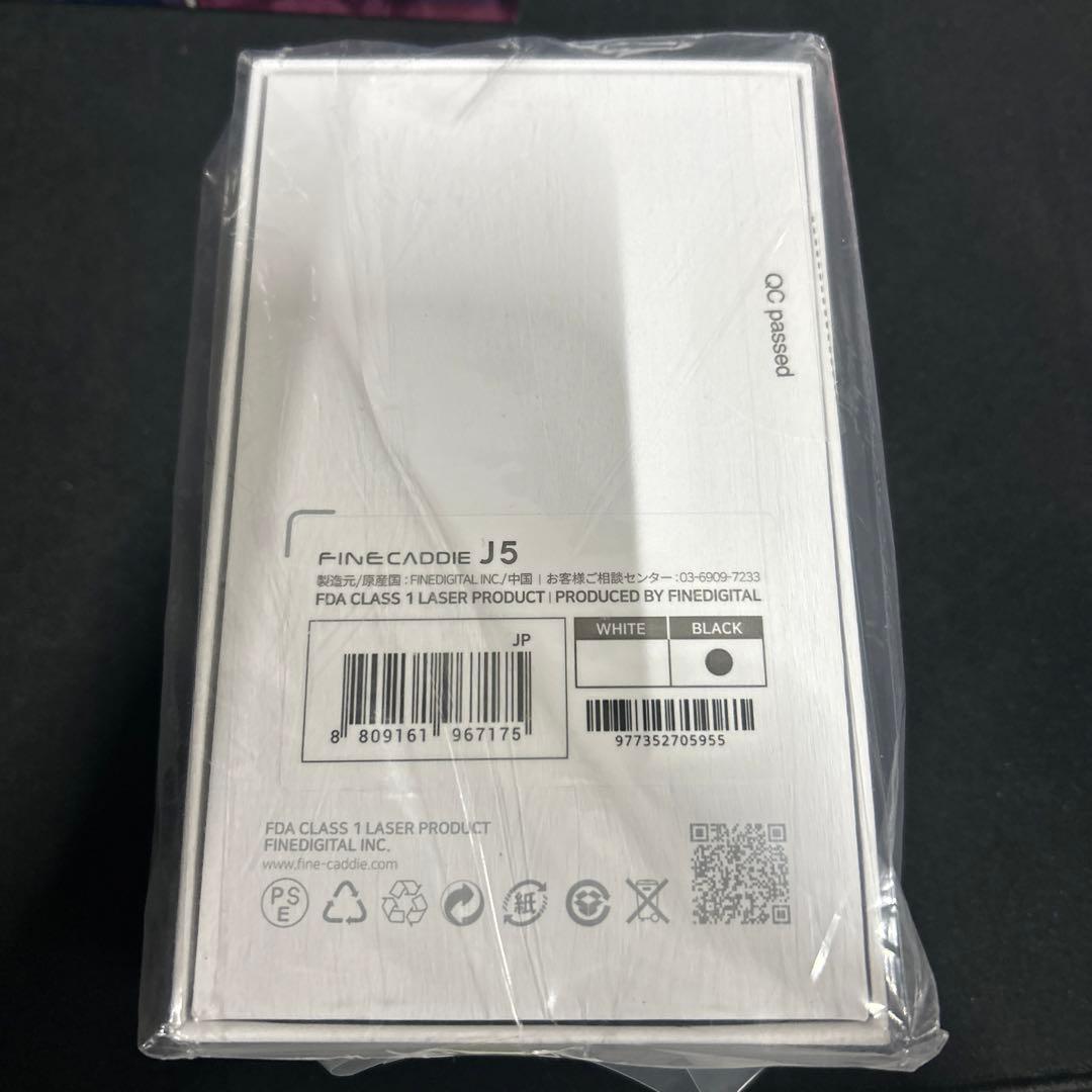 【新品未開封】Fine Caddie J5 mini　ブラック　ファインキャディ
