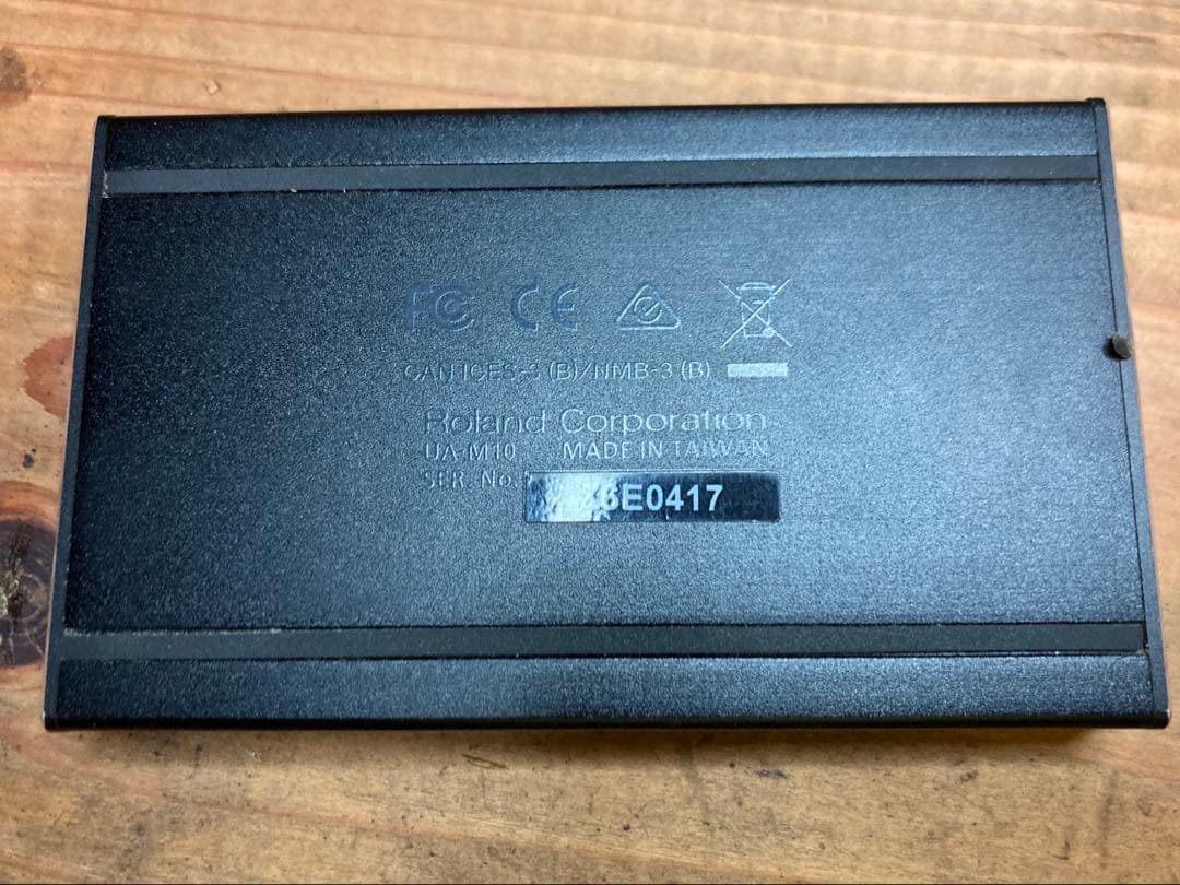 Roland Mobile UA [UA-M10] オーディオインターフェイス