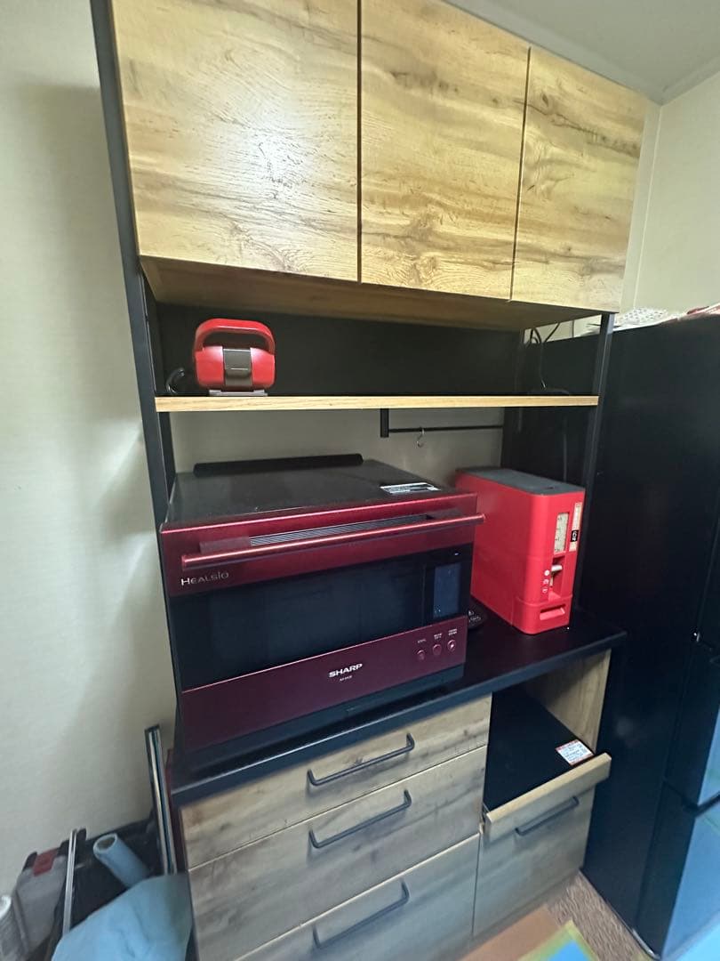 キッチンボード (IM301 100MG LBR) ライトブラウン