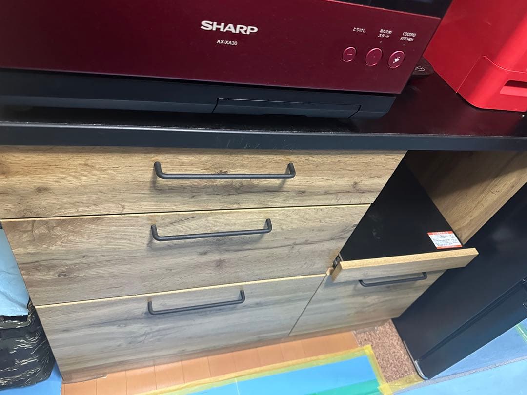 キッチンボード (IM301 100MG LBR) ライトブラウン