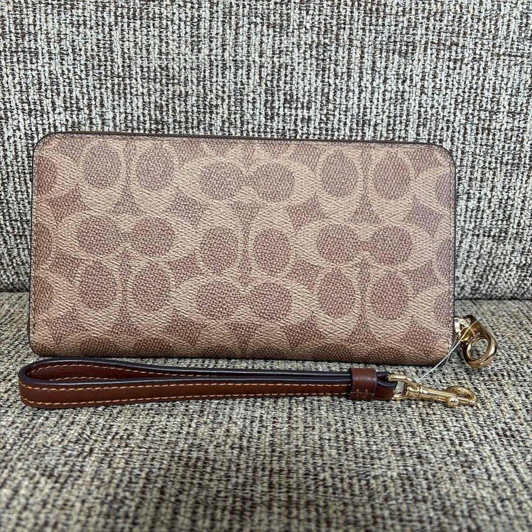 専用COACH X PEANUTS　長財布　スヌーピー　ワッペン　ラウンドジップ