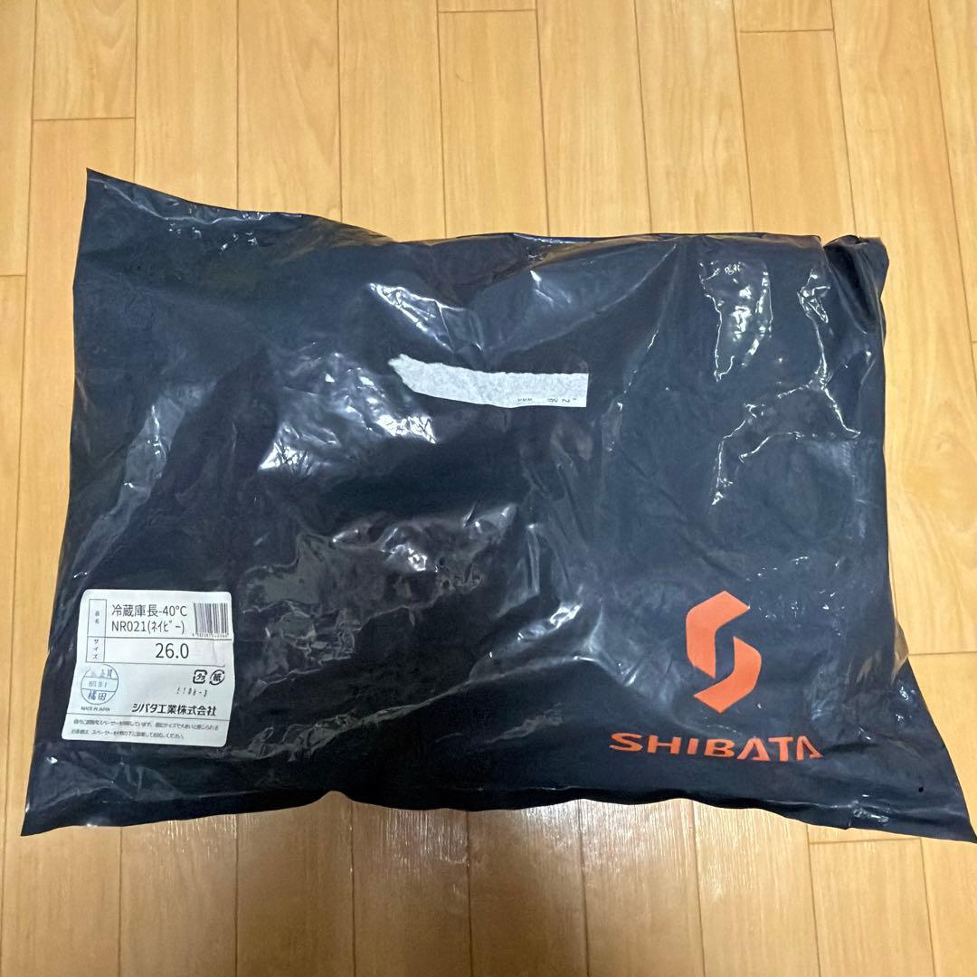 SHIBATA NR021 防寒長靴 26.0cm 青