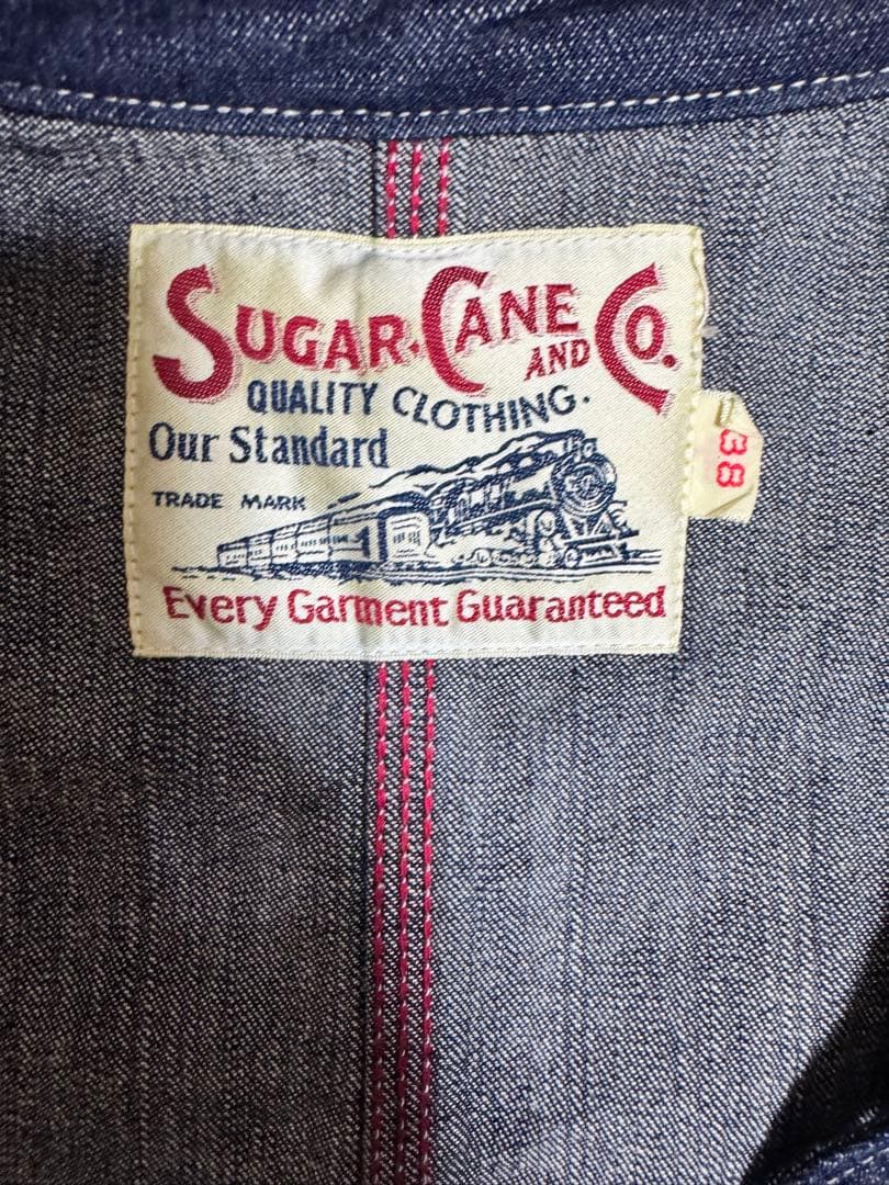 【mieco】SUGAR CANE デニムカバーオール サイズ38