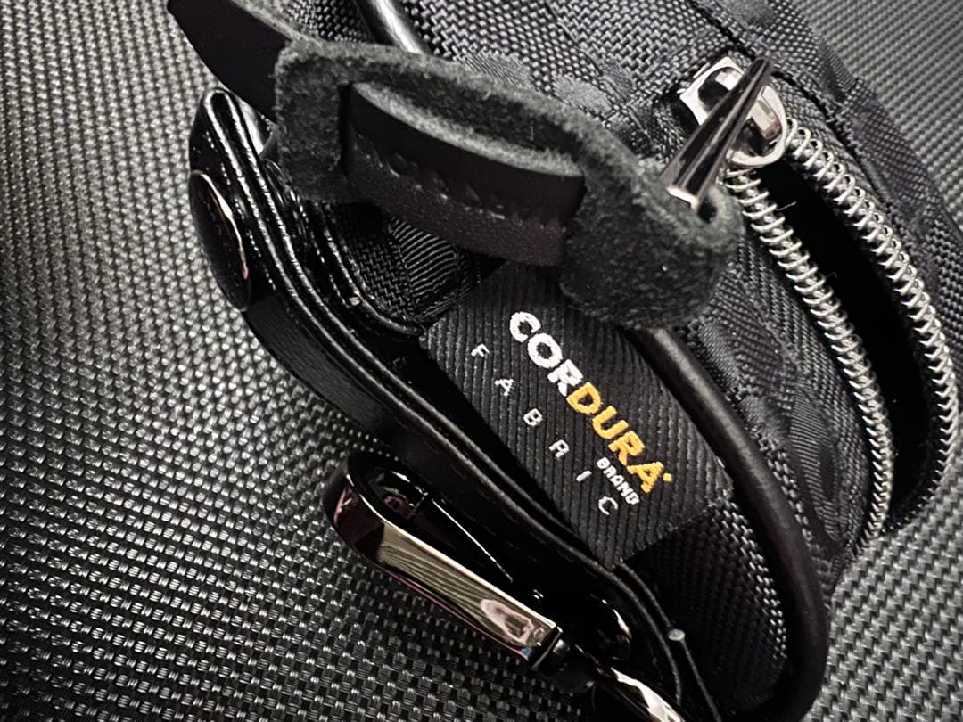 MARK & LONA ゴルフポーチ ブラック