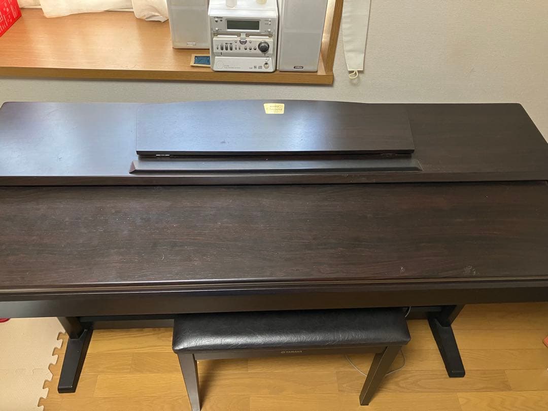 【ジャンク品】YAMAHA CLP-120 デジタルピアノ 椅子付き