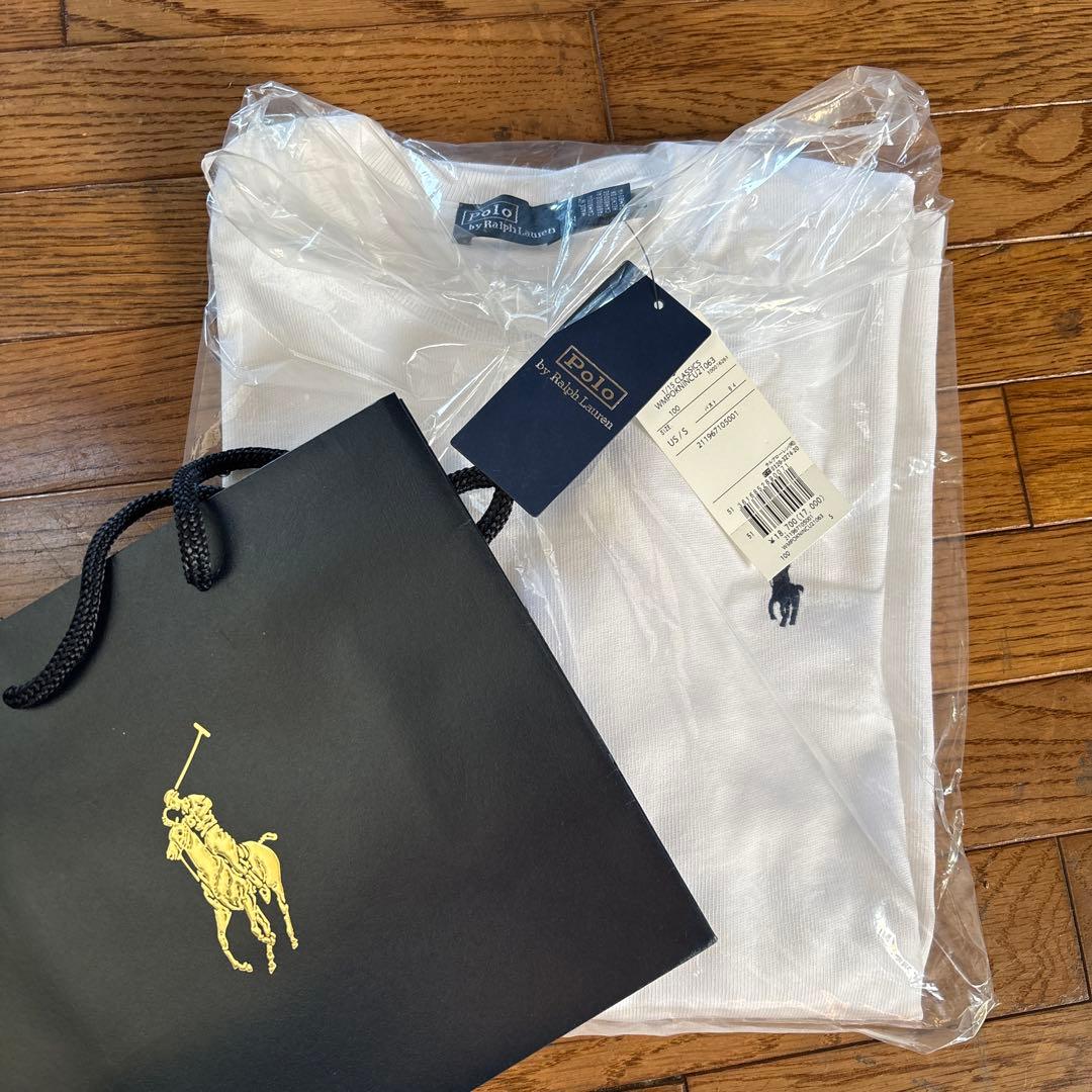 新作タグ付きPolo by Ralph Lauren ロングTシャツ Sサイズ