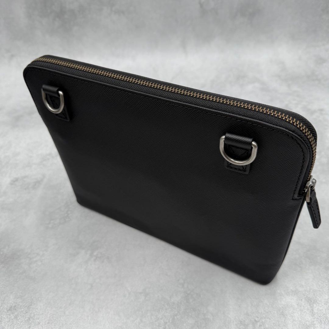 新品未使用✨Evoon みがるサコッシュレザー ショルダーバッグ 黒