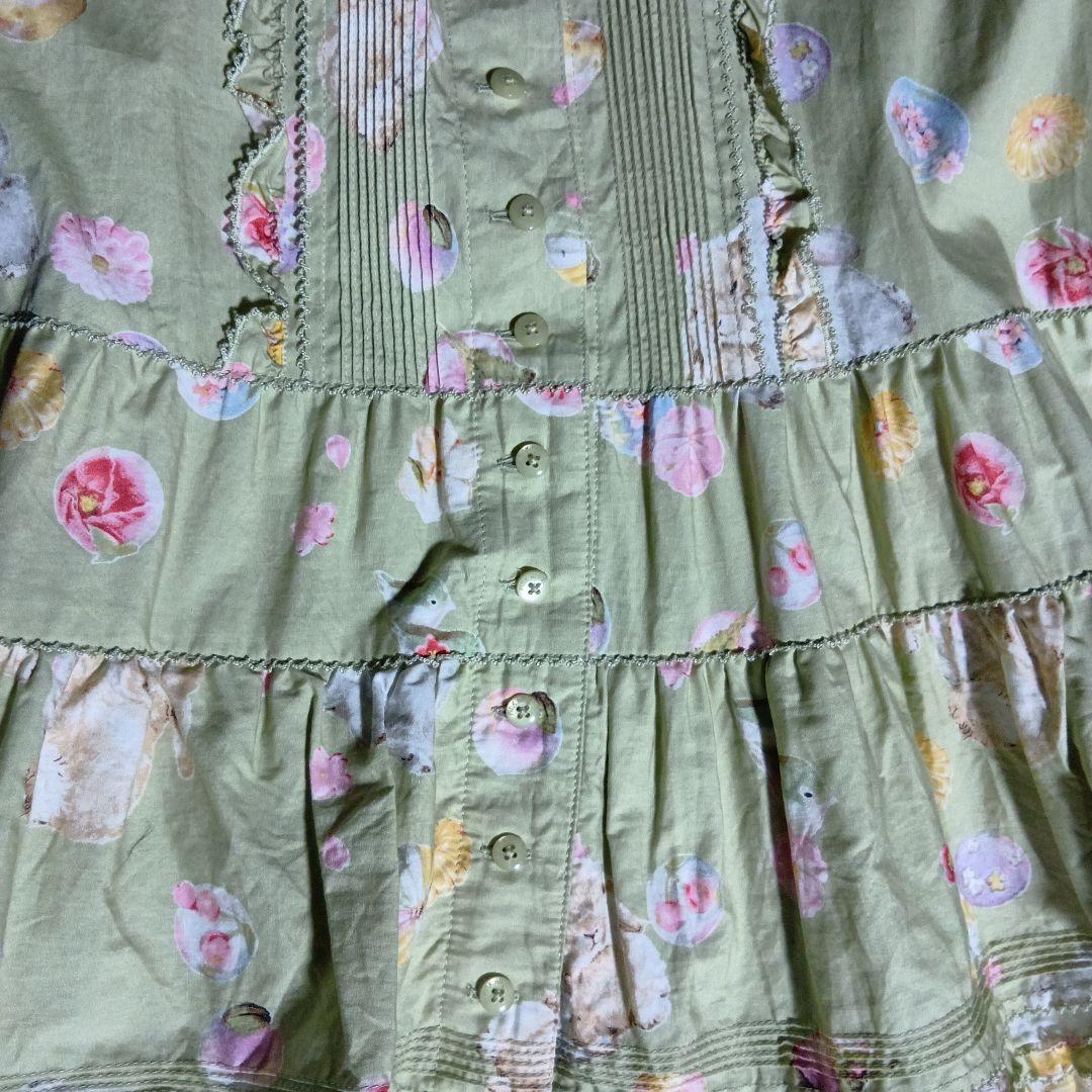 ☆ピンクハウス☆ うさぎプリントワンピースです❣