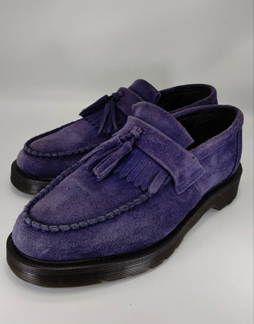 Dr.Martens ADRIAN タッセルローファーUK5 スウェードパープル