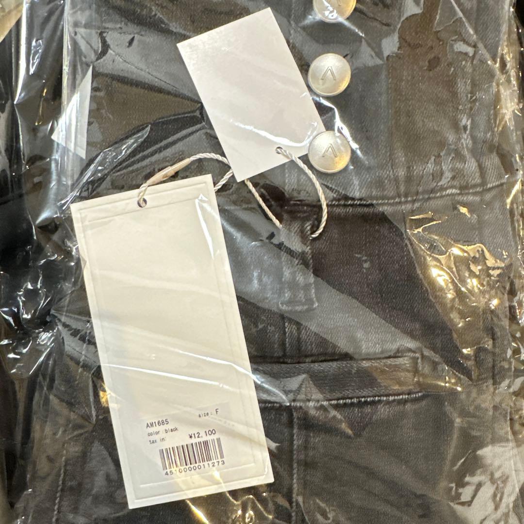 パンツ andmary Doll heart hip pants black