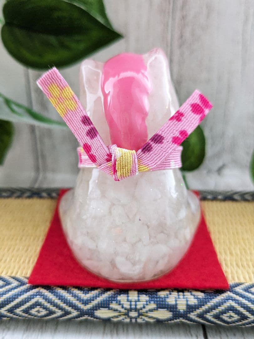 【今年も残り2ヶ月】❶白水晶の干支おうまちゃん形オルゴナイト☆他１点