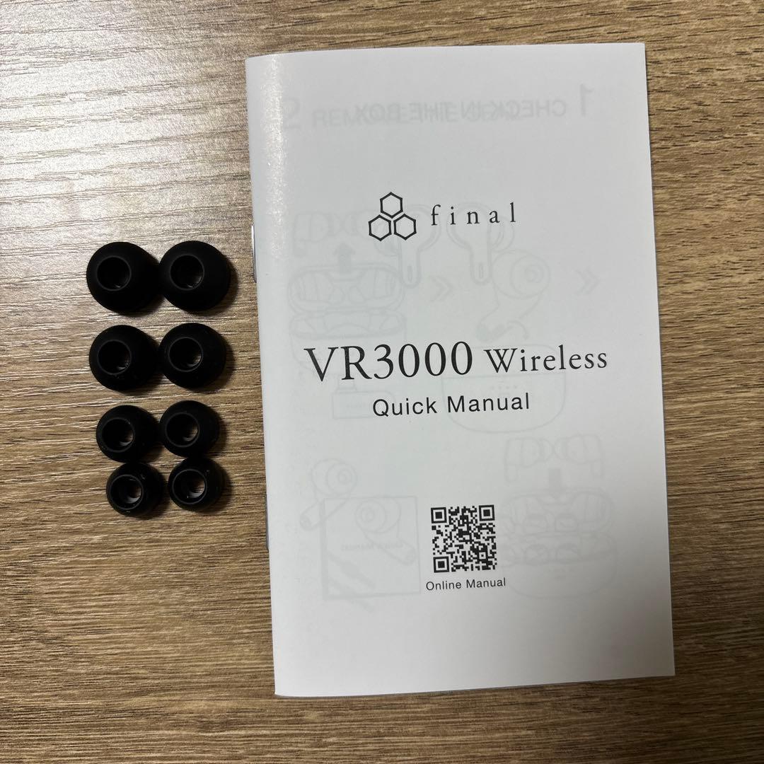 final VR3000 Wireless カナル型ゲーミングイヤホン