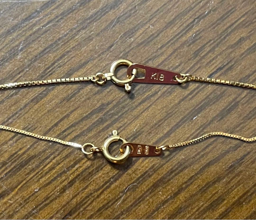 もっちさん専用　パールネックレス　２個セット 18金