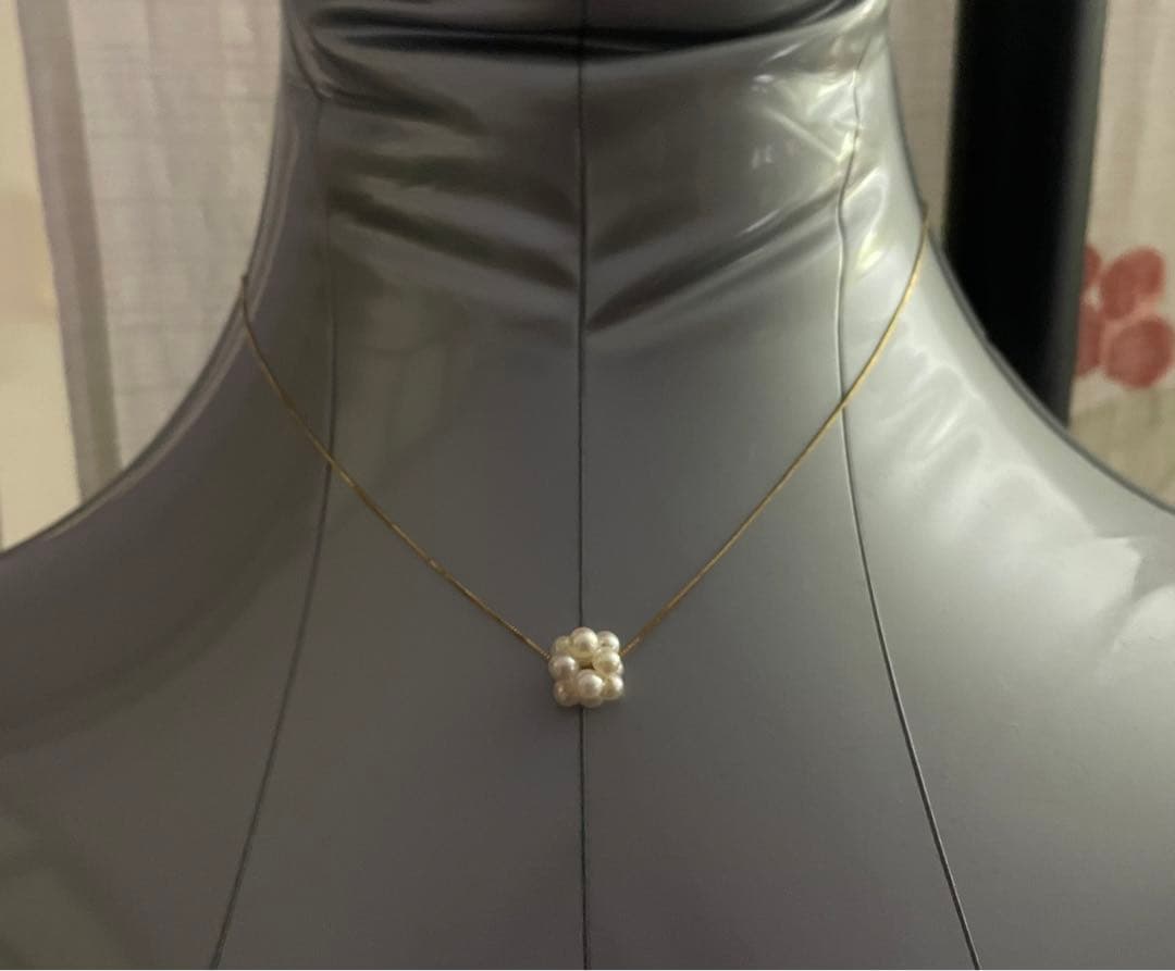 もっちさん専用　パールネックレス　２個セット 18金