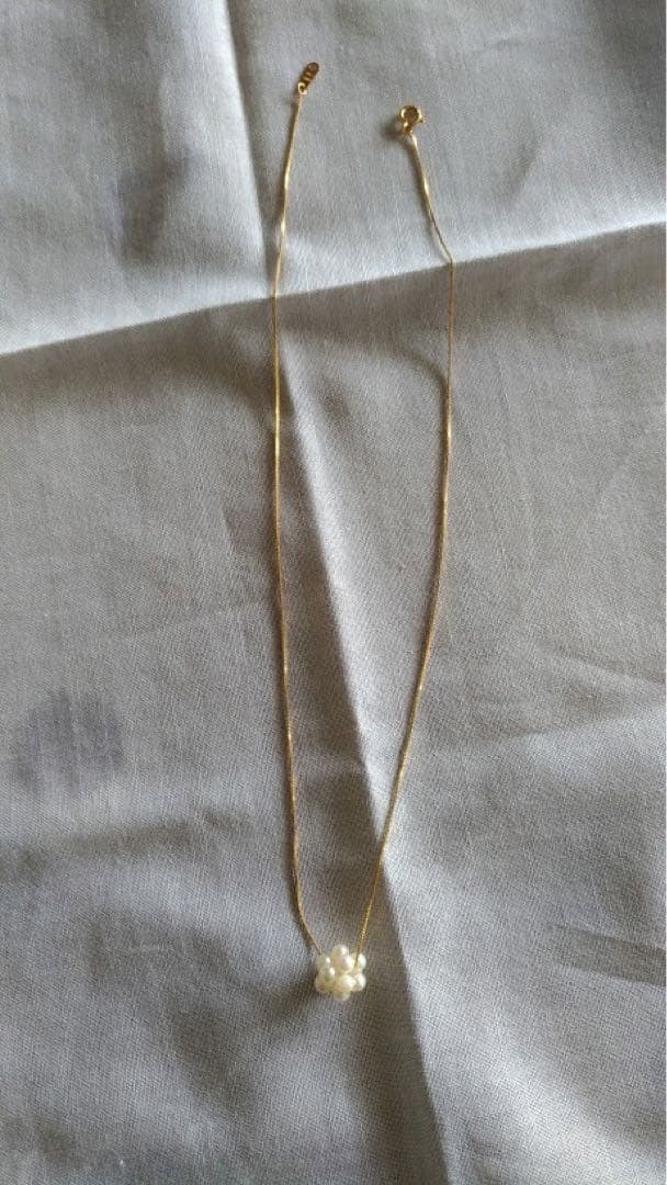 もっちさん専用　パールネックレス　２個セット 18金