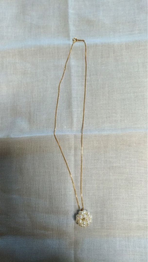 もっちさん専用　パールネックレス　２個セット 18金