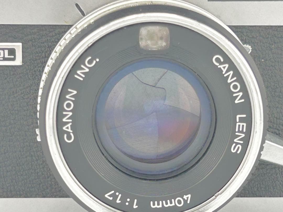 【完動品】 Canon Canonet QL17 GIII 動作確認モルト貼替済