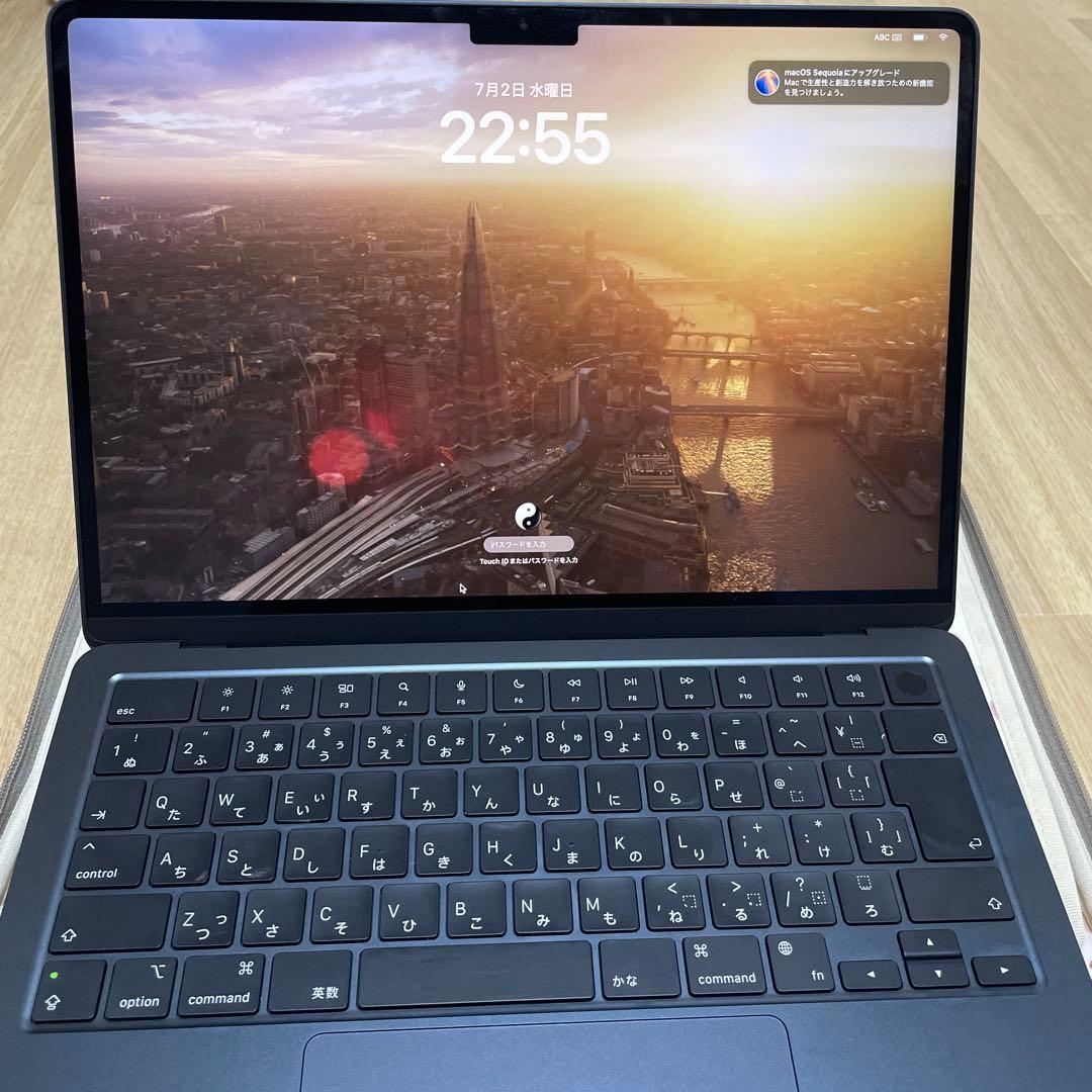 Apple MacBook Air 13インチ ミッドナイト