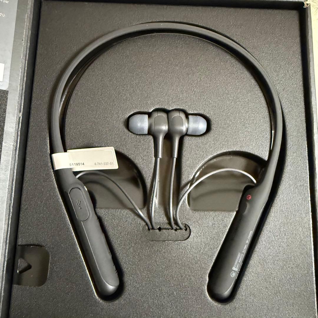 SONY WI-C600N ブラック ワイヤレスイヤホン