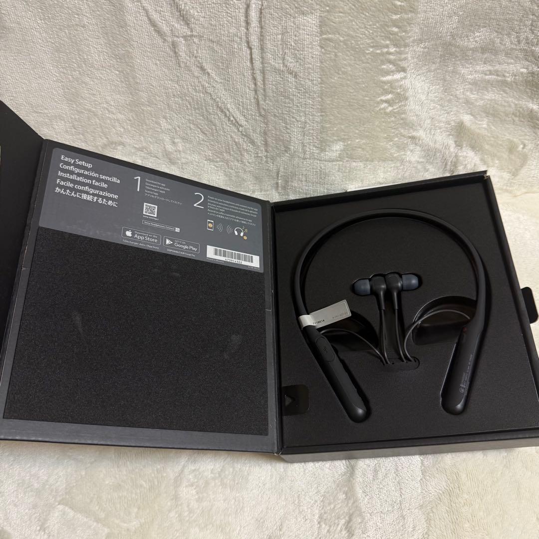 SONY WI-C600N ブラック ワイヤレスイヤホン