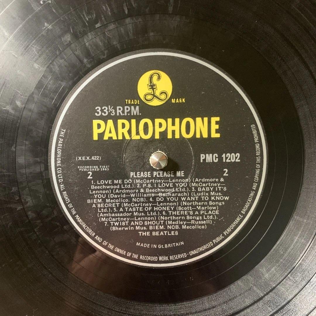 The Beatles / Please Please Me UK盤LP B&Y