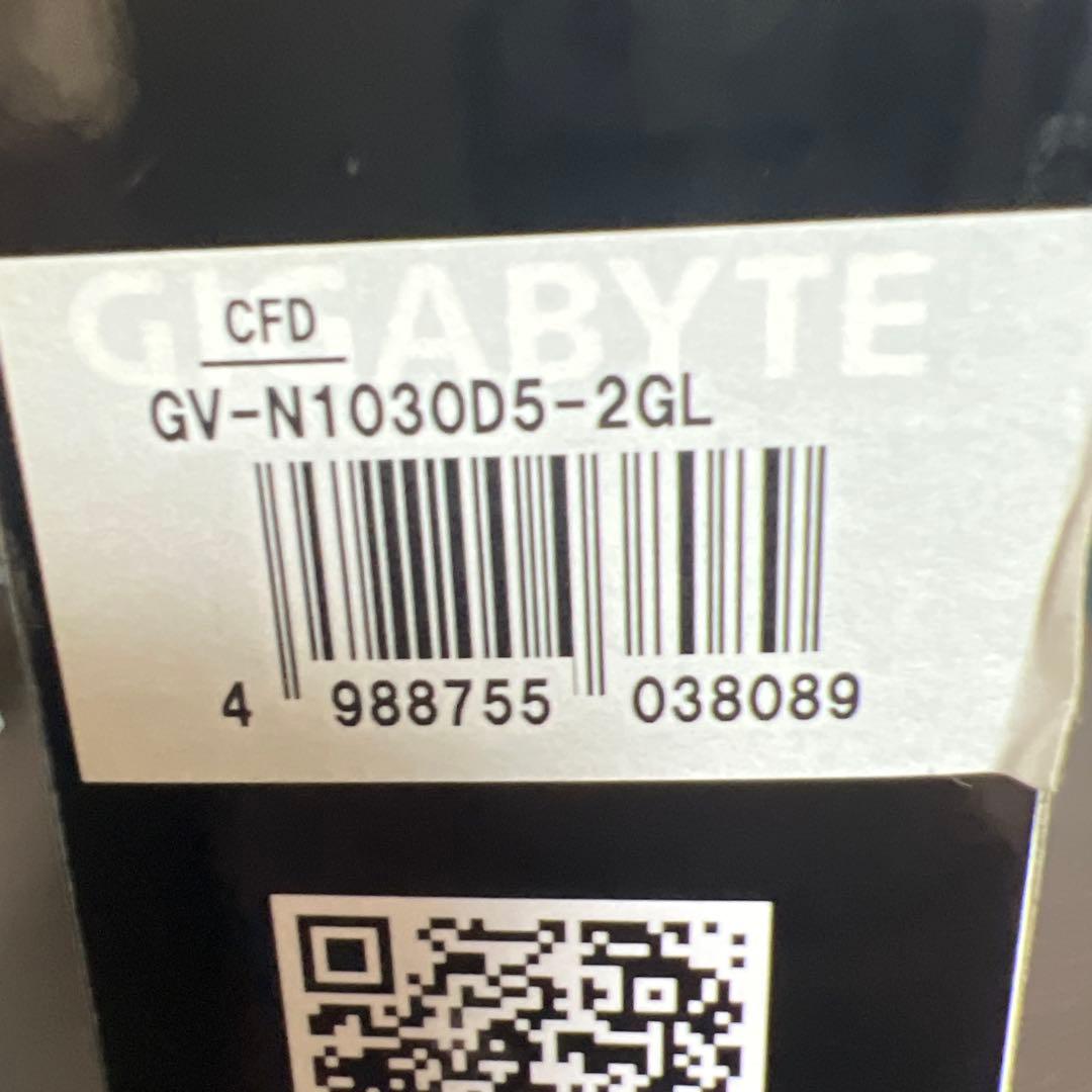 GIGABYTE GT1030 DDR5 2GB グラフィックボード