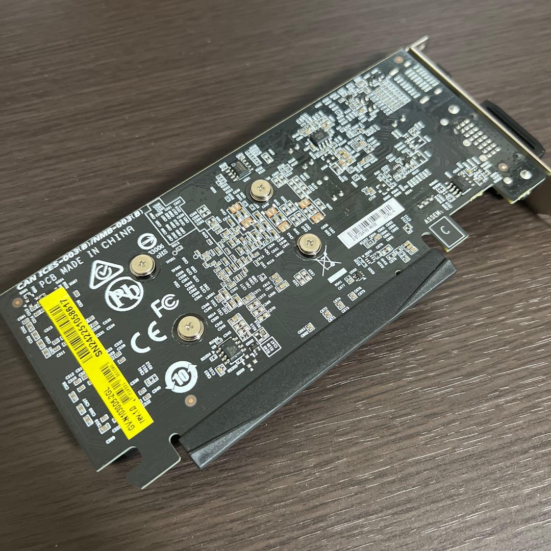 GIGABYTE GT1030 DDR5 2GB グラフィックボード