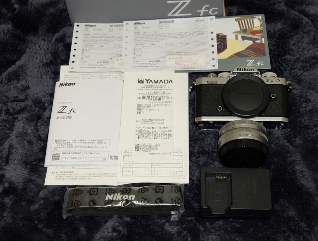 Nikon Z fc 16-50レンズキット　シルバー　2025年3月購入品